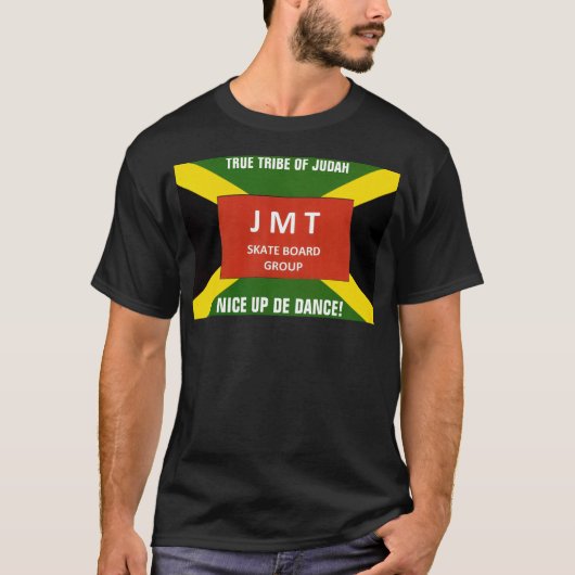 JMT NICE UP DE DANCE基本ダークTシャツ Tシャツ (正面)