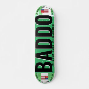 JMT NIGERIA BADDO 7 3/4"スケートボードデッキ スケートボード