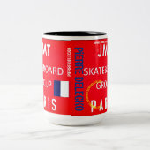 JMT PARIS MUG 2トーンマグカップ15オズ ツートーンマグカップ (中央)