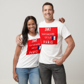 JMT PARIS SK8 メンズ ベーシック Tシャツ (ユニセックス)