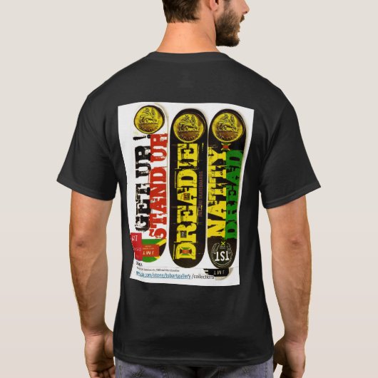 JMT ROCKSTONE Basic Dark Tシャツ (裏面)