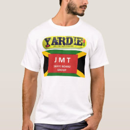 JMT SK8 MERCH YARDIE メンズTシャツベーシックデザイン Tシャツ