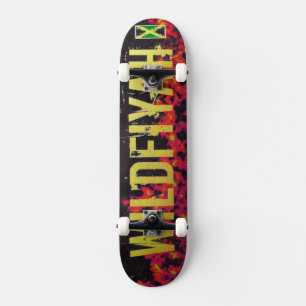 JMT SKATEBOARD: WILDFIYAH /INTERLUDE PIXTURES スケートボード