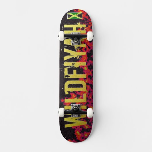JMT SKATEBOARD: WILDFIYAH /INTERLUDE PIXTURES スケートボード (正面)