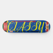 JMT UK クラッシー 8 1/4" スケートボードデッキ (横)