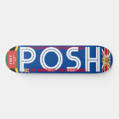 JMT UK POSH 8 1/4"スケートボードデッキ スケートボード (横)