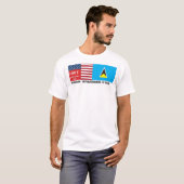 JMT USA / セントルシア Tシャツ (正面フル)