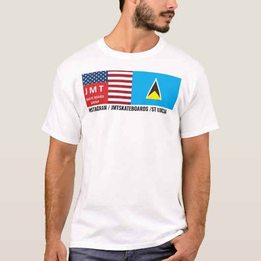 JMT USA / ST LUCIA Tシャツ (正面)