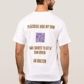 JMU Parent Son Shirt Tシャツ (裏面)
