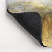 JMWターナーによる雨の蒸気と速度 マウスパッド (コーナー)