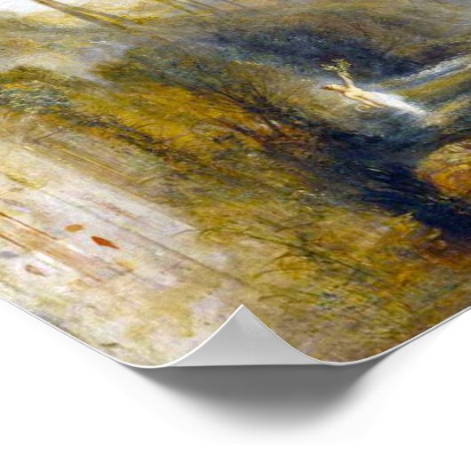 JMWターナーザ・ゴールデン・ボウのポスター ポスター (角)