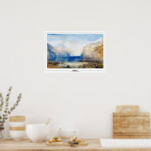 JMWターナーゼディングアートポスター#12-2 ポスター (キッチン)