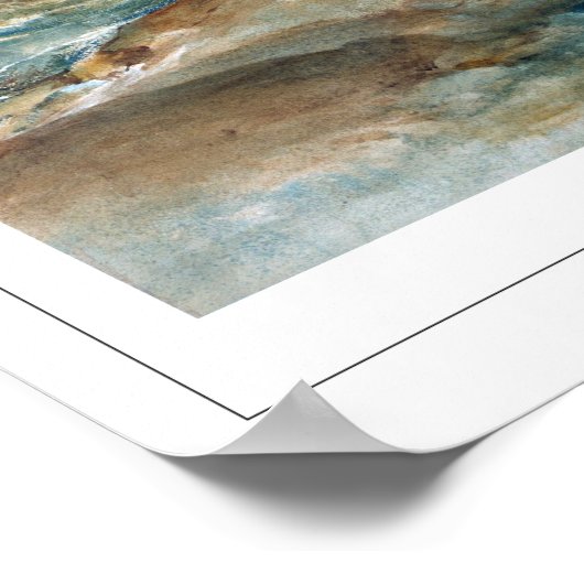 JMWターナーゼディングアートポスター#1-3 ポスター (角)