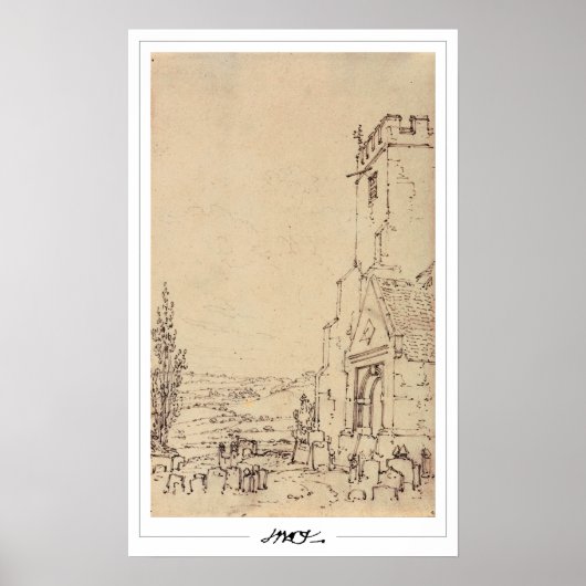 JMWターナーゼディングアートポスター#233 ポスター (正面)