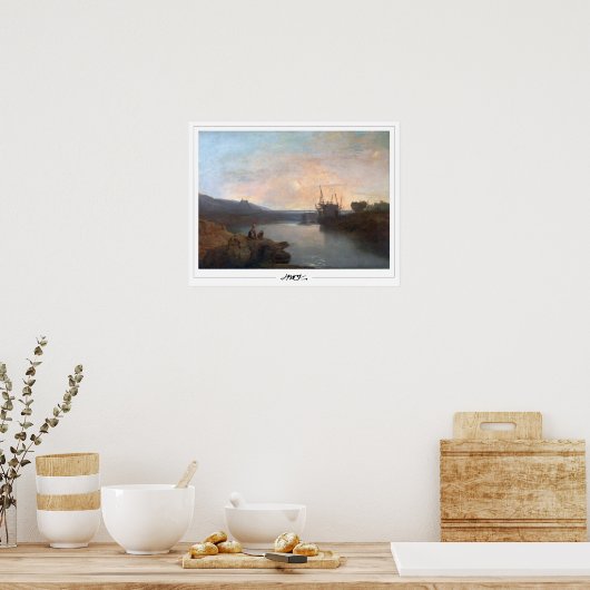 JMWターナーゼディングアートポスター#23-3 ポスター (キッチン)