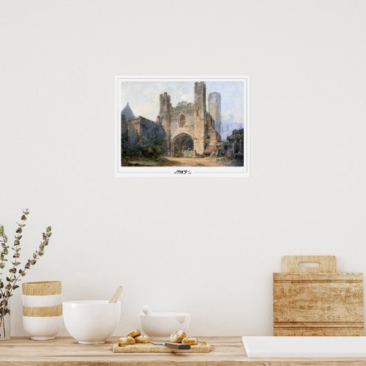 JMWターナーゼディングアートポスター#24 ポスター (キッチン)