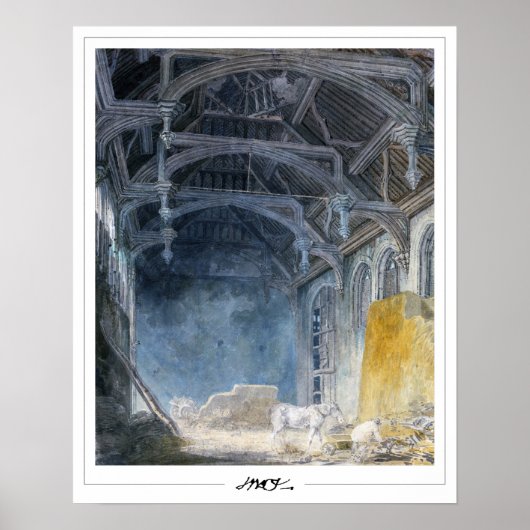 JMWターナーゼディングアートポスター#2 ポスター (正面)