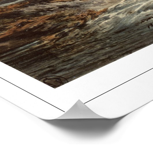 JMWターナーゼディングアートポスター#2-3 ポスター (角)