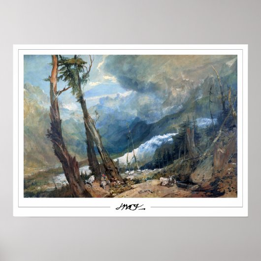 JMWターナーゼディングアートポスター#40 ポスター (正面)