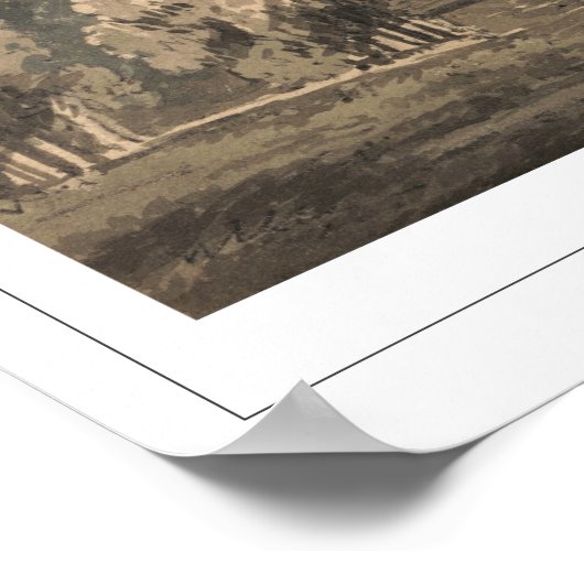 JMWターナーゼディングアートポスター#449 ポスター (角)