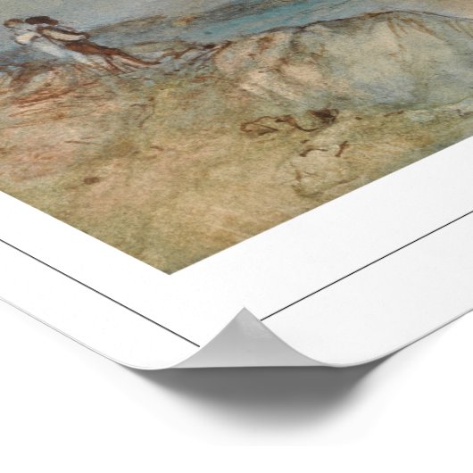 JMWターナーゼディングアートポスター#467-2 ポスター (角)