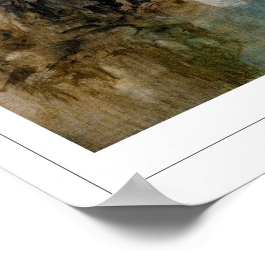 JMWターナーゼディングアートポスター#4 ポスター (角)