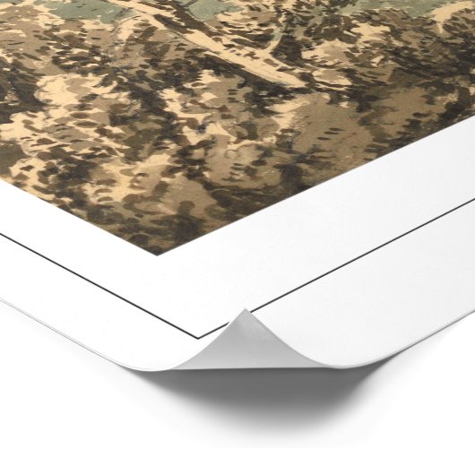 JMWターナーゼディングアートポスター#546-3 ポスター (角)