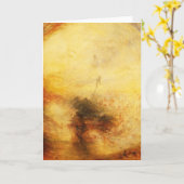 JMWターナーライト&カラーグリーティングカード カード (黄色い花)