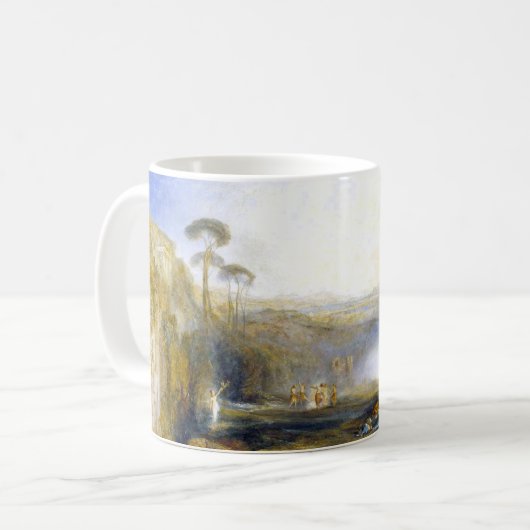 JMWターナー金大枝のマグ コーヒーマグカップ (正面左)