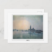 JMWターナー#117-3 -ファインアートはがき ポストカード (正面/裏面)