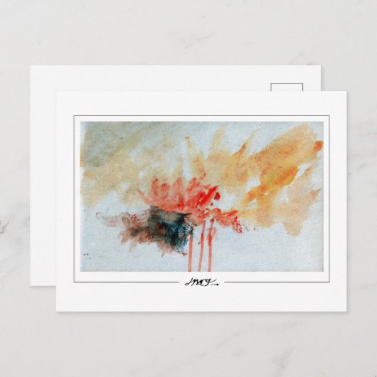 JMWターナー#151 -ファインアートはがき ポストカード (正面/裏面)