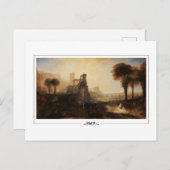 JMWターナー#164-3 -ファインアートはがき ポストカード (正面/裏面)