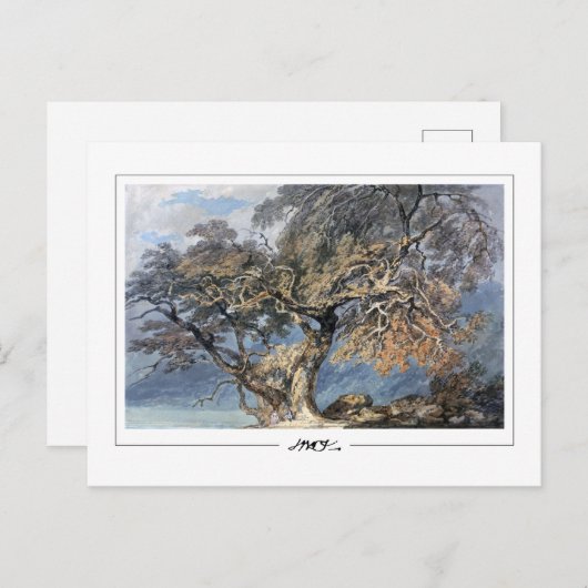 JMWターナー#17-3 -ファインアートはがき ポストカード (正面/裏面)