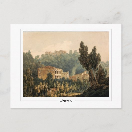 JMWターナー#20-3 -ファインアートはがき ポストカード (正面)