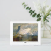 JMWターナー#283-2 -ファインアートはがき ポストカード (スタンド正面)