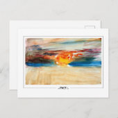 JMWターナー#326 -ファインアートはがき ポストカード (正面/裏面)