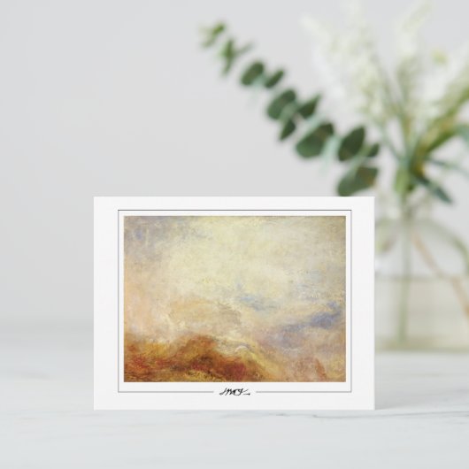 JMWターナー#36-2 -ファインアートはがき ポストカード (スタンド正面)