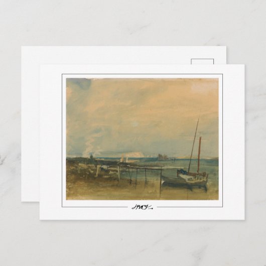 JMWターナー#4-2 -ファインアートはがき ポストカード (正面/裏面)