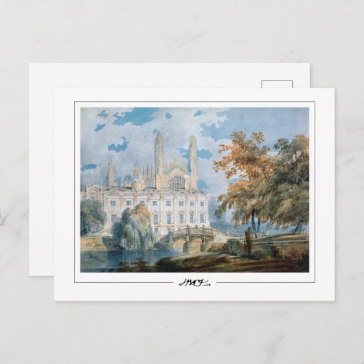 JMWターナー#9-2 -ファインアートはがき ポストカード (正面/裏面)