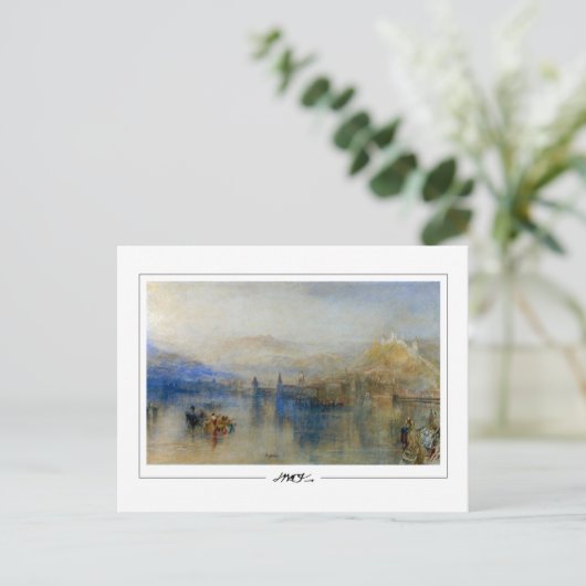 JMWターナー#9-3 -ファインアートはがき ポストカード (スタンド正面)