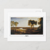 JMW ターナー #5-3 - 美術 ポストカード (正面/裏面)