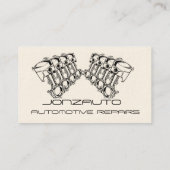 JNZAUTOの名刺 名刺 (裏面)