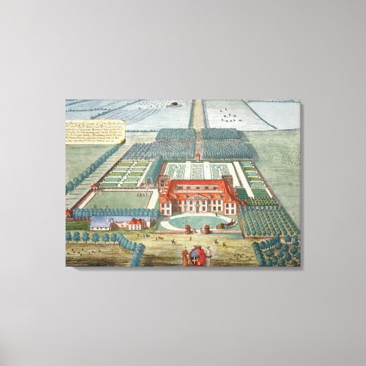 Joによって刻まれたリンカーン郡のグリムソープ キャンバスプリント (正面)