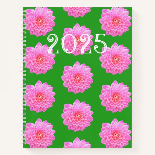 Jo画像付きフルサイズスパイラルノートブック ノートブック (正面)