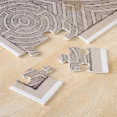 Jo著「オランダの庭師」からの当惑のためのデザイン、 ジグソーパズル (側面)