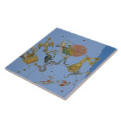 Jo著「Uranometria」からの星座のグループ タイル (側面)