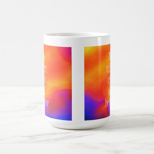 Jo Imagesによって自分自身を真実のマグカップにする コーヒーマグカップ (中央)