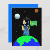 Jo Imagesによるユーモアのあるクリスマスカード シーズンカード (正面/裏面)