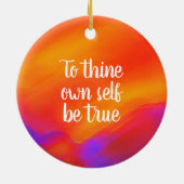 Jo Images社で自己を真のオーナメントにする セラミックオーナメント (裏面)