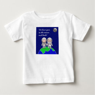 Jo Images社の祖父母とトドラーTシャツ ベビーTシャツ